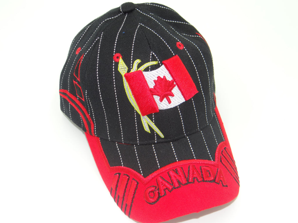 Canada Stripes-Blue 3D Hat