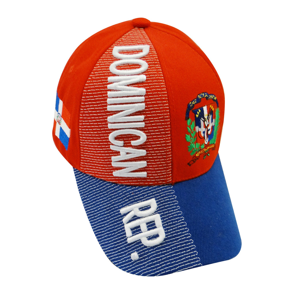 Dominican Republic 3D Hat