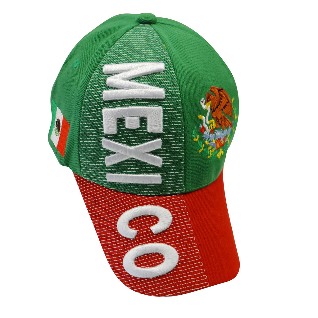 Mexico-Green 3D Hat