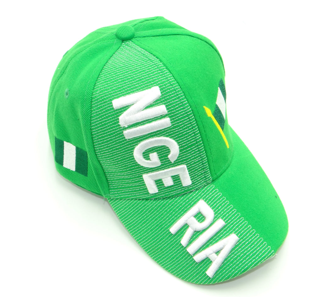 Nigeria 3D Hat