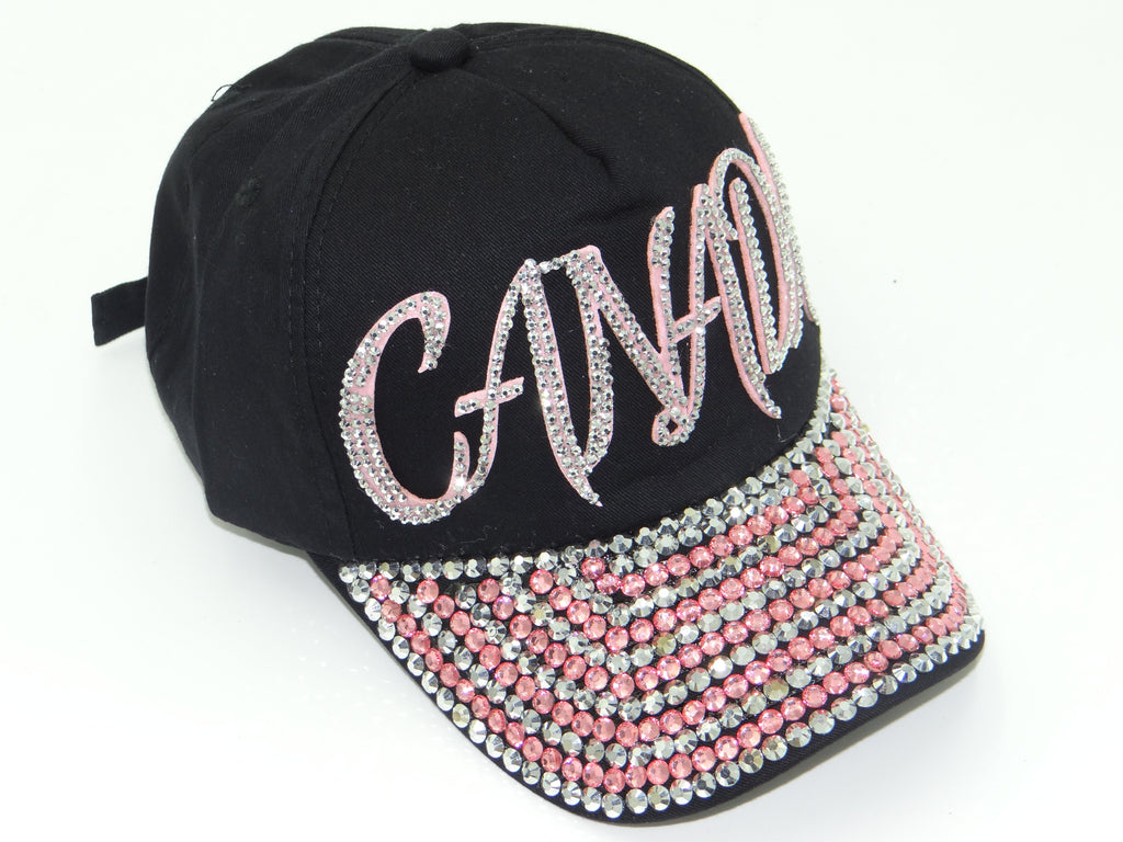 Canada-Pink Bling Hat