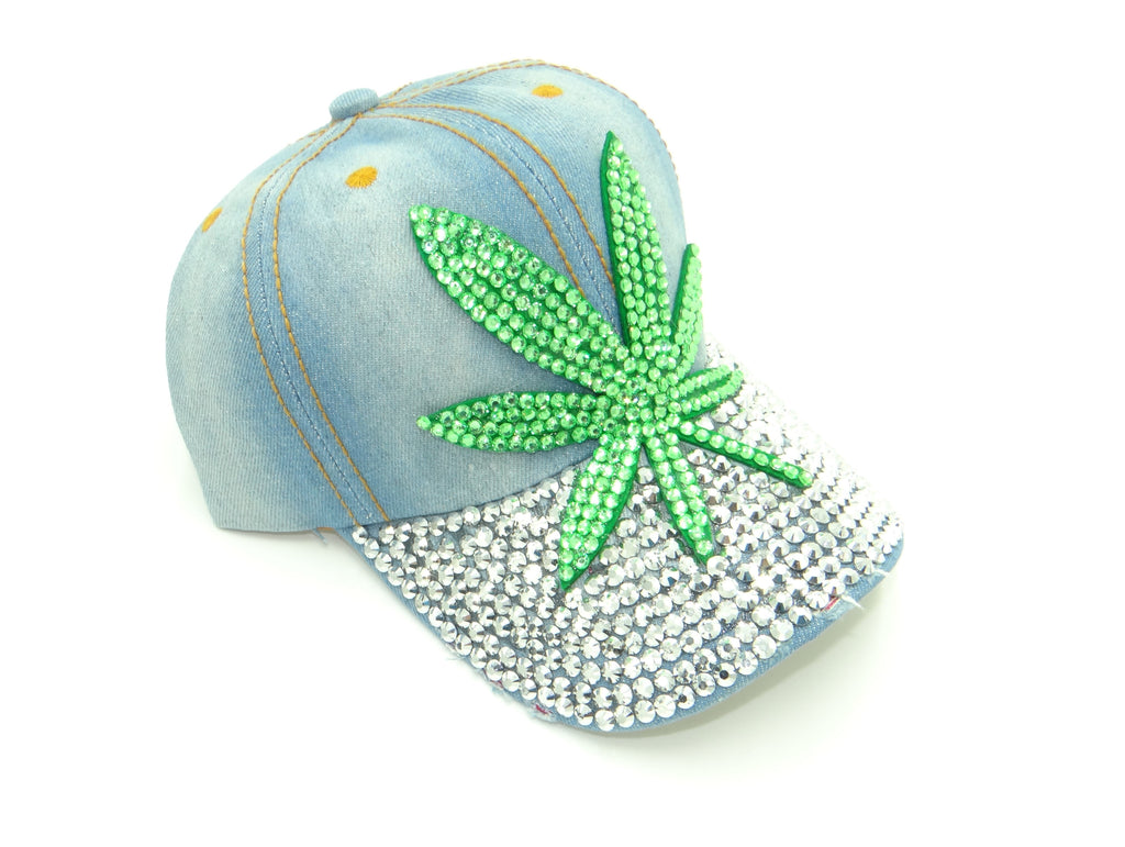 Marijuana Bling Hat