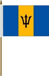 Barbados 4"x6" Flag