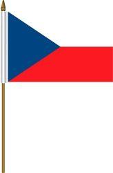 Czech Republic 4"x6" Flag