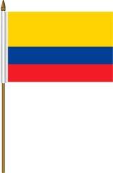 Colombia 4"x6" Flag
