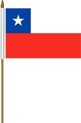 Chile 4"x6" Flag