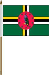 Dominica 4"x6" Flag