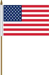 United States of America 4"x6" Flag