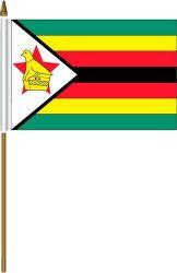 Zimbabwe 4"x6" Flag