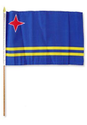 Aruba 12X18 Flags