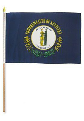 Kentucky 12X18 Flags