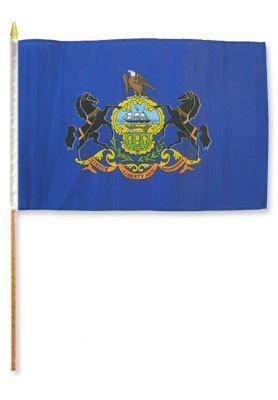 Pennsylvania 12X18 Flags
