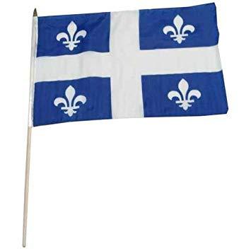 Quebec 12X18 Flags
