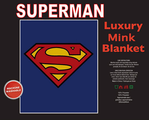 Superman Queen Size Blanket