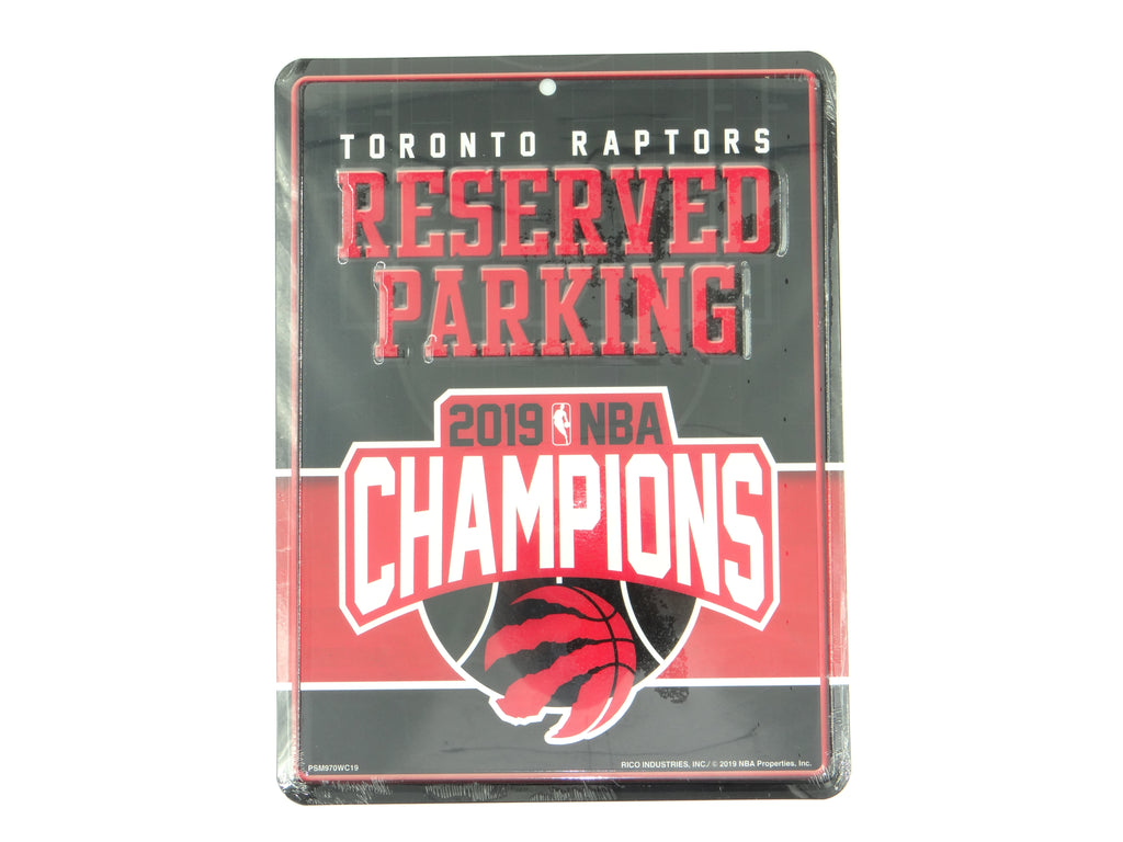NBA Toronto Raptors Parking Sign