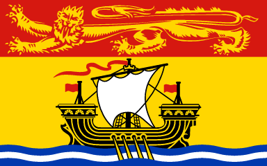 New Brunswick 3'x6' Flag